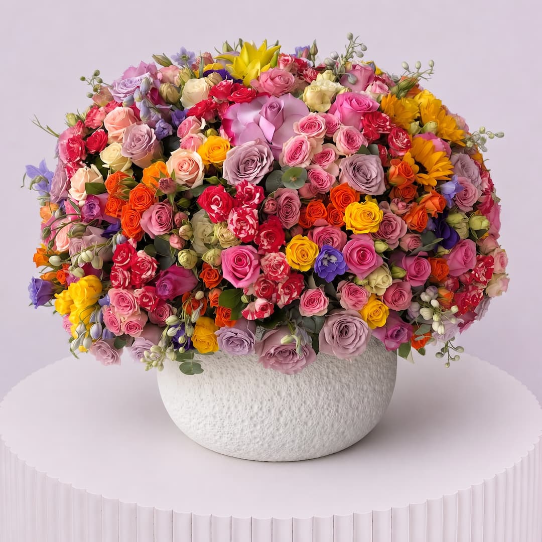 Rainbow Garden Rose Mix