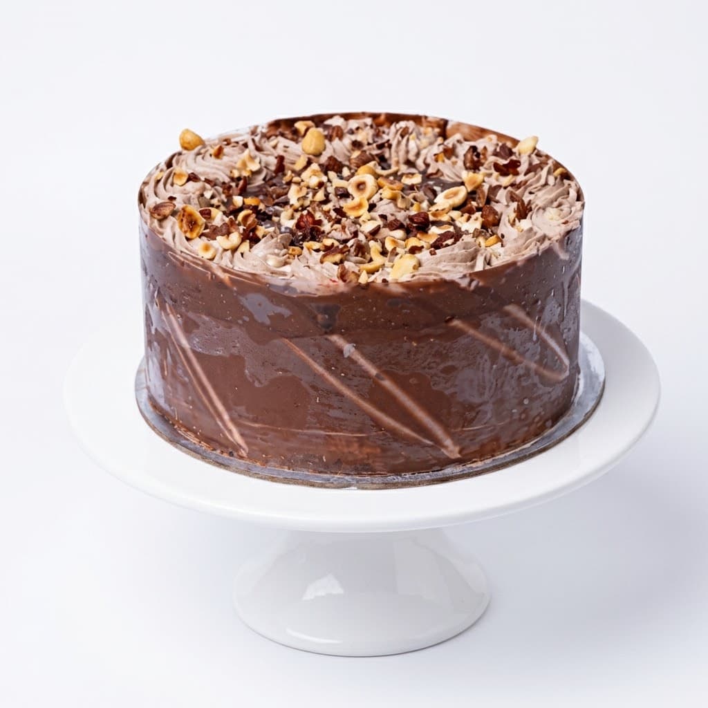 Ferrero Rocher Ice Cream Cake