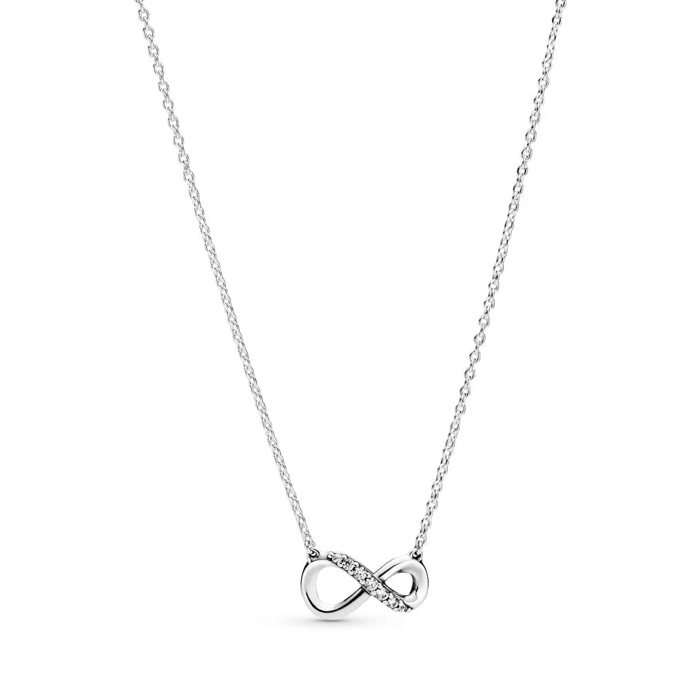 Sparkling Infinity Necklace