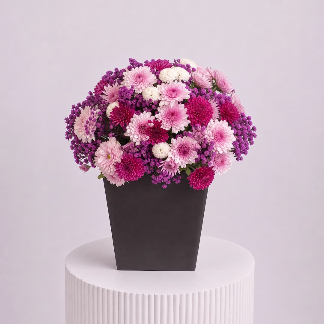 Jewel Tone Chrysanthemum Box